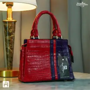 HAYU WIDYAS Reims bag kulit - Merah ungu