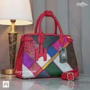 HAYU WIDYAS Alavas tas Multi kulit asli berkualitas - Tas Wanita Red