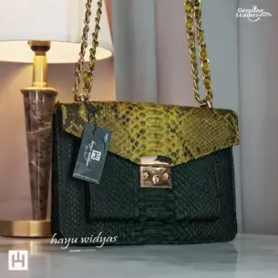 HAYU WIDYAS Noble tas Dual kulit asli berkualitas - Tas Wanita