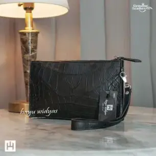 HAYU WIDYAS Aalst Dompet kulit asli berkualitas - Dompet Pria Black