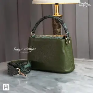 HAYU WIDYAS Kiel tas Dual kulit asli berkualitas - Tas Wanita