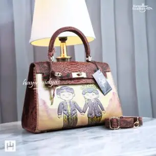 HAYU WIDYAS Kale tas kulit asli berkualitas - Tas Wanita - 30cm