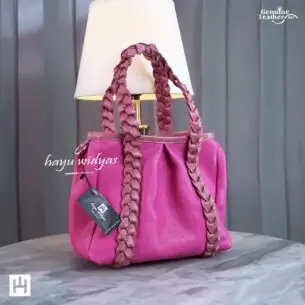 HAYU WIDYAS Louviere tas kulit asli berkualitas - Tas Wanita - 27cm