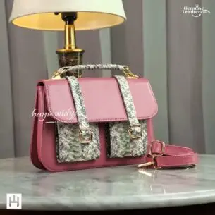 HAYU WIDYAS Zalae tas kulit asli berkualitas - Tas Wanita - 26cm