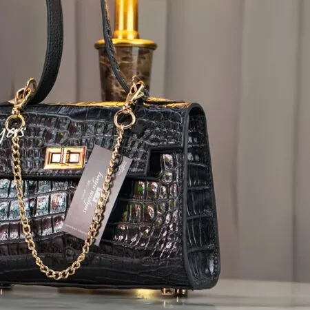 HAYU WIDYAS Andien tas kulit asli berkualitas - Tas Wanita - Navy Blue