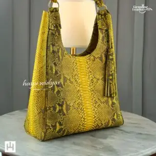 HAYU WIDYAS Aarau tas kulit asli berkualitas - Tas Wanita - Yellow