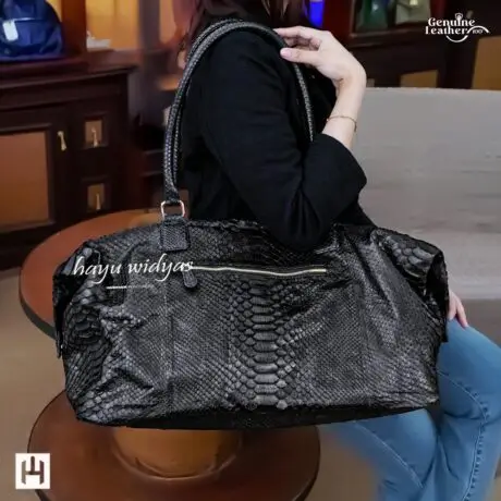 HAYU WIDYAS Marva tas kulit asli berkualitas - Tas Wanita - Black