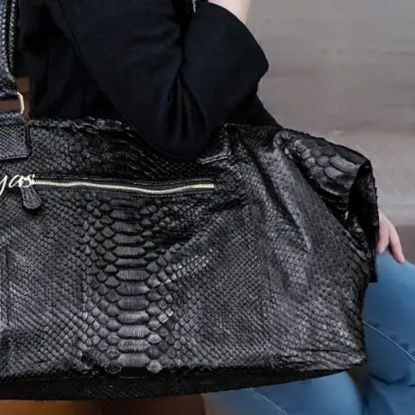 HAYU WIDYAS Marva tas kulit asli berkualitas - Tas Wanita - Black