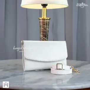 HAYU WIDYAS Valencia tas kulit asli berkualitas - Tas Wanita - White