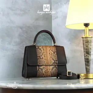 HAYU WIDYAS Malta tas Dual kulit asli berkualitas - Tas Wanita