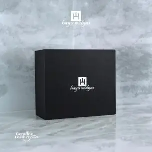 HAYU WIDYAS Box Medium berkualitas - Bag Box - Black Doff