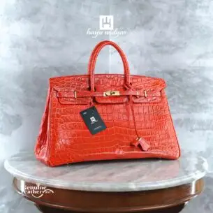 HAYU WIDYAS Belgrade tas kulit asli berkualitas - Tas Wanita - Oranye