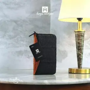 HAYU WIDYAS Demian Dual kulit asli berkualitas - Dompet Wanita
