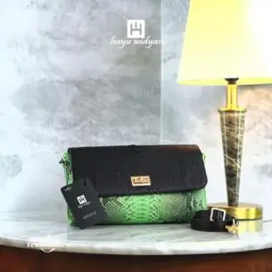 HAYU WIDYAS Kalanara tas Dual kulit asli berkualitas - Tas Wanita