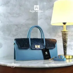 HAYU WIDYAS Sasa tas kulit asli berkualitas - Tas Wanita - 35cm