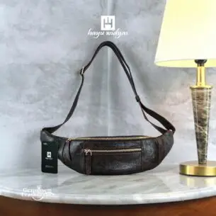 HAYU WIDYAS Waist tas kulit asli berkualitas - Tas Pria