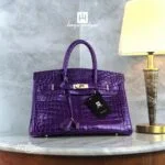 HAYU WIDYAS Belgrade tas kulit asli berkualitas - Tas Wanita - Purple