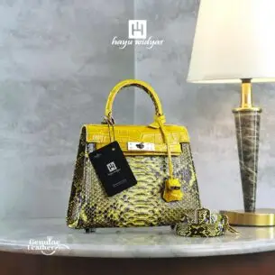 HAYU WIDYAS Kale tas Dual kulit asli berkualitas - Tas Wanita