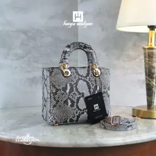 HAYU WIDYAS Aurora Mini tas kulit asli berkualitas - Tas Wanita 20cm