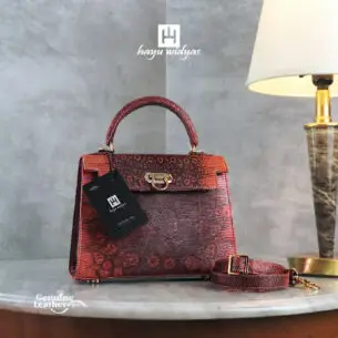 HAYU WIDYAS Calais tas kulit asli berkualitas - Tas Wanita 25cm