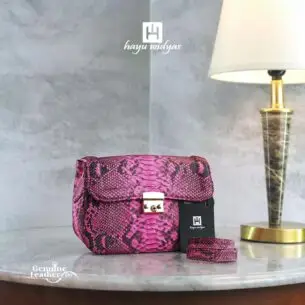 HAYU WIDYAS Varna tas kulit asli berkualitas - Tas Wanita 22cm