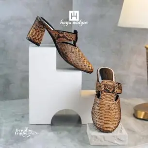 HAYU WIDYAS Amalthea sepatu kulit asli berkualitas - Tinggi Heels 7cm
