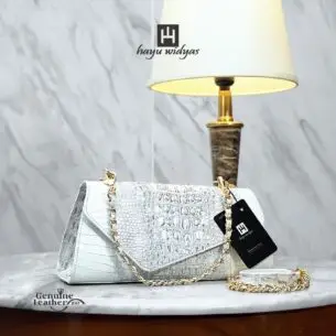 HAYU WIDYAS Edinburgh tas kulit asli berkualitas - Tas Wanita 30cm