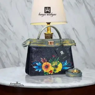 HAYU WIDYAS Salzburg tas Dual kulit asli berkualitas - Tas Wanita 28cm