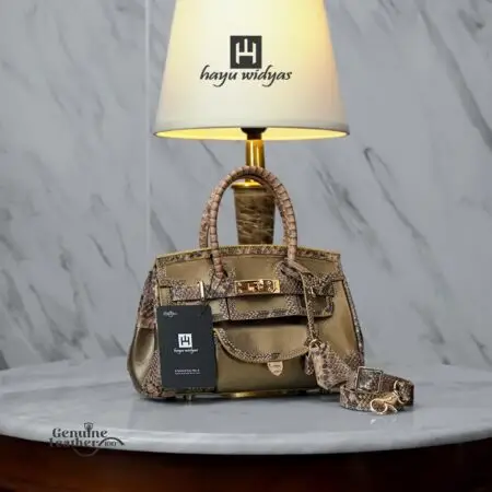 HAYU WIDYAS Belgrade Hz tas Dual kulit asli berkualitas - Tas Wanita 25cm