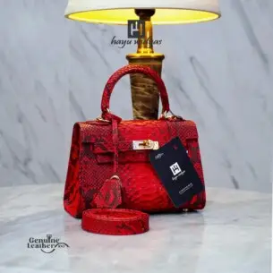 HAYU WIDYAS Kale tas kulit asli berkualitas - Tas Wanita 20cm