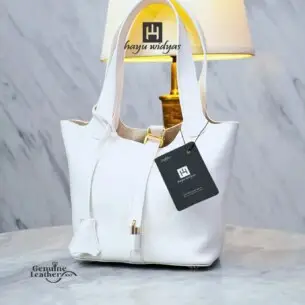 HAYU WIDYAS Karamea tas kulit asli berkualitas - Tas Wanita 20cm