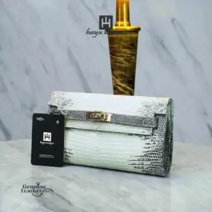 HAYU WIDYAS Walt Kale Dompet kulit asli berkualitas - Dompet Wanita 22cm