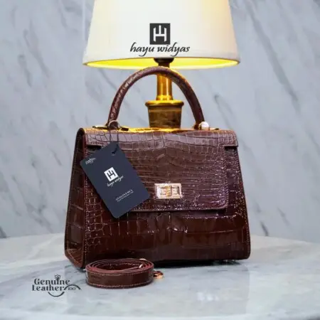 HAYU WIDYAS Cath tas kulit asli berkualitas - Tas Wanita 25cm