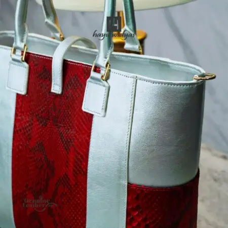 HAYU WIDYAS Vernier Hz tas Dual kulit asli berkualitas - Tas Wanita 29cm