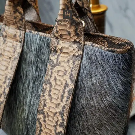 HAYU WIDYAS Lichfield tas Dual kulit asli berkualitas - Tas Wanita 28cm