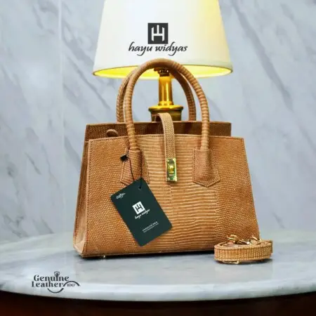 HAYU WIDYAS Bienne tas kulit asli berkualitas - Tas Wanita 28cm