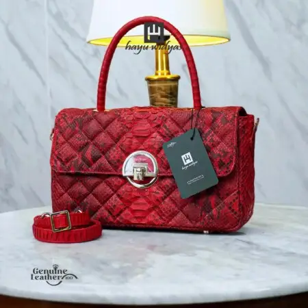 HAYU WIDYAS Eindhoven tas kulit asli berkualitas - Tas Wanita 30cm