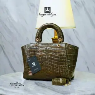 HAYU WIDYAS Juvina Hz tas kulit asli berkualitas - Tas Wanita 28cm