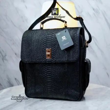 HAYU WIDYAS Dubrovnik Hz tas kulit asli berkualitas - Tas Pria 29cm