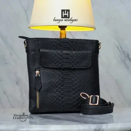 HAYU WIDYAS Edhen Hz tas kulit asli berkualitas - Tas Pria 23cm