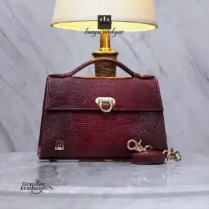 HAYU WIDYAS Calais Hz tas kulit asli berkualitas - Tas Wanita 26cm