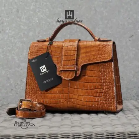 HAYU WIDYAS Berlin tas kulit asli berkualitas - Tas Wanita 25/26cm
