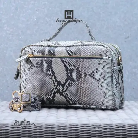 HAYU WIDYAS Kalmar tas kulit asli berkualitas - Tas Pria 26cm