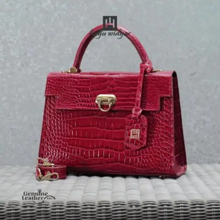 HAYU WIDYAS Calais tas kulit asli berkualitas - Tas Wanita 28cm