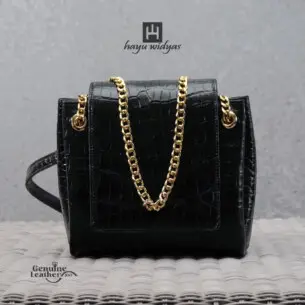 HAYU WIDYAS Houston tas kulit asli berkualitas - Tas Wanita 20cm