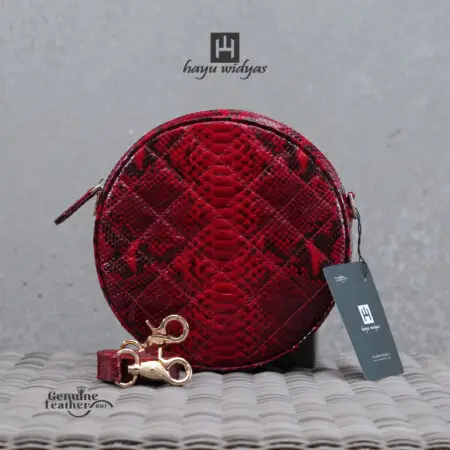 HAYU WIDYAS Zaryna tas kulit asli berkualitas - Tas Wanita 18cm