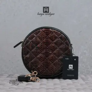 HAYU WIDYAS Zaryna tas Dual kulit asli berkualitas - Tas Wanita 18cm