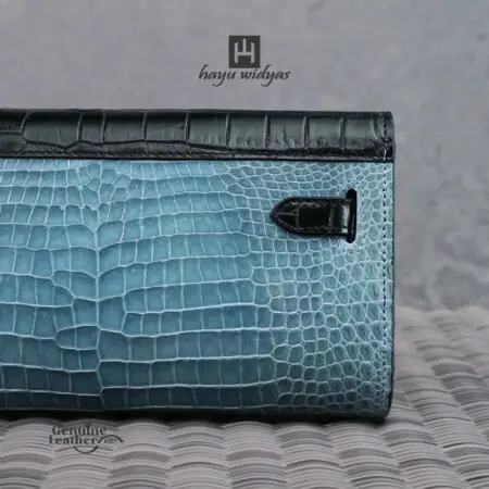 HAYU WIDYAS Walt Kale Dompet kulit asli berkualitas - Dompet Wanita 25cm