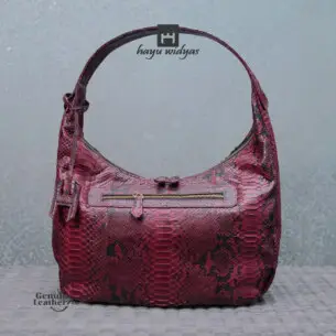HAYU WIDYAS Hobo tas kulit asli berkualitas - Tas Wanita 37cm