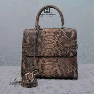 HAYU WIDYAS Lava tas kulit asli berkualitas - Coklat